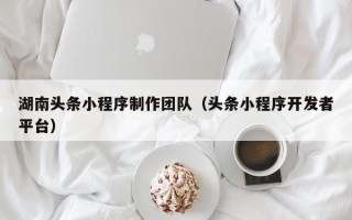 随县湖南头条小程序制作团队（头条小程序开发者平台）